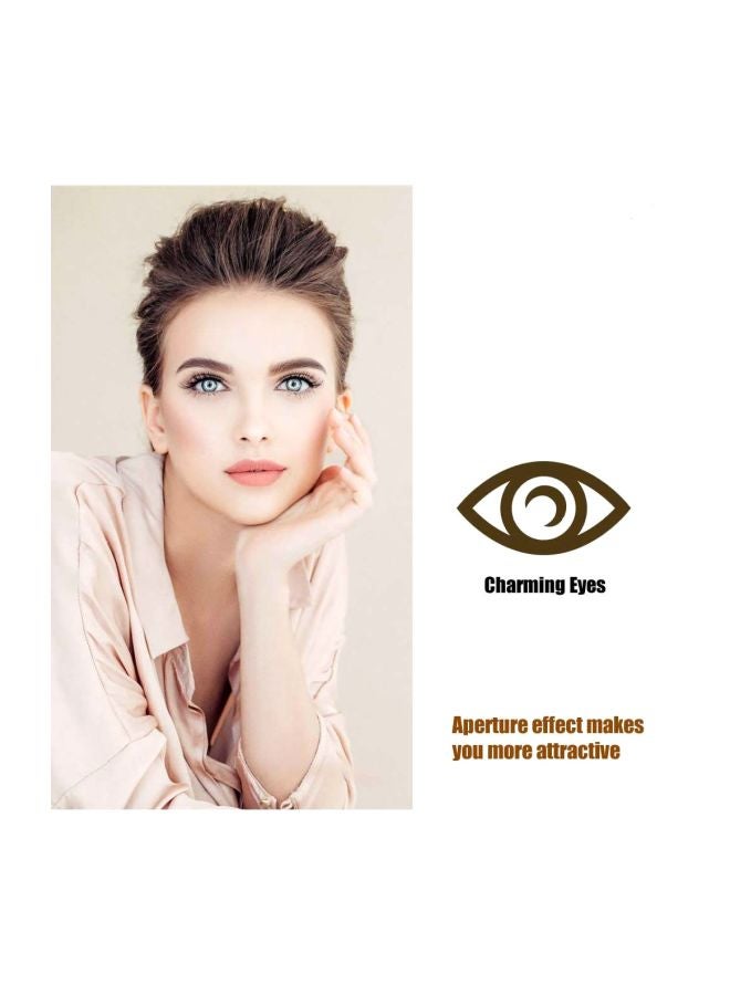 طقم مصباح بتصميم حلقي وإضاءة LED مكون من 8 قطع أبيض - Image 5