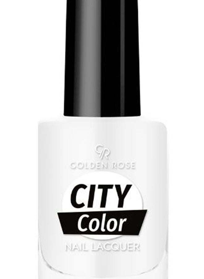 جولدن روز طلاء أظافر لامع سيتي كلر 03 أبيض - Image 2