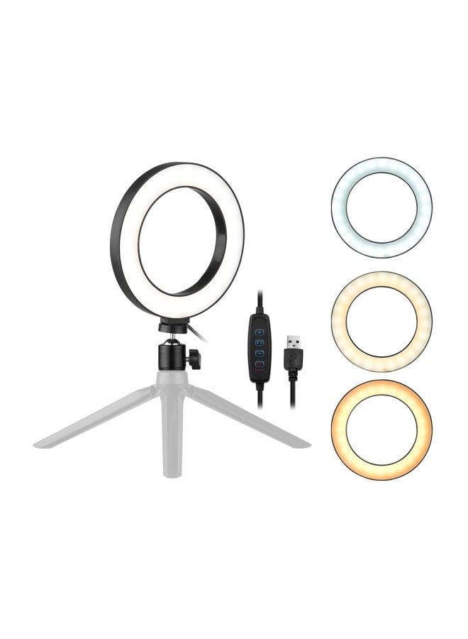 LED Ring Light White/Black/Green - Image 4