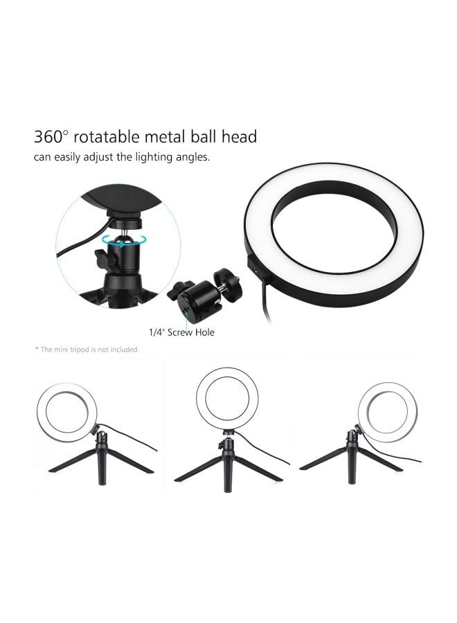 LED Ring Light White/Black/Green - Image 5