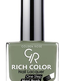 Golden Rose Rich Colour Nail Lacquer 112 Green  - Image 2