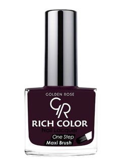 Golden Rose Rich Colour Nail Lacquer 117 Dark Brown  - Image 1
