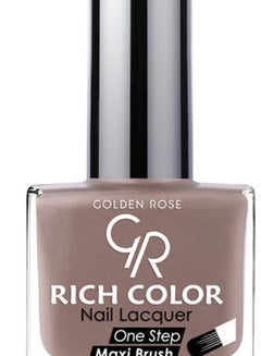 Golden Rose Rich Colour Nail Lacquer 118 Brown  - Image 2