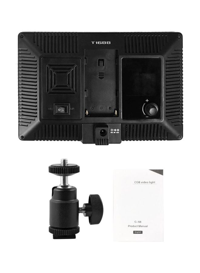 Ultra Thin LED Video Light Black/White - Image 4