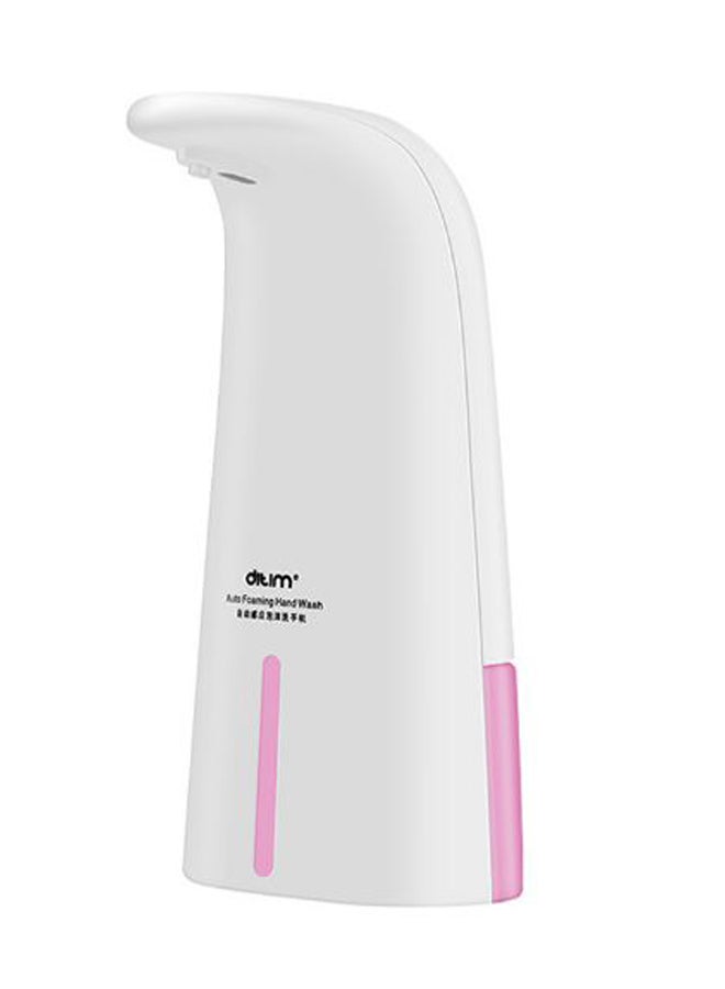 Automatic Induction Soap Dispenser White/Pink 22cm  - Image 1