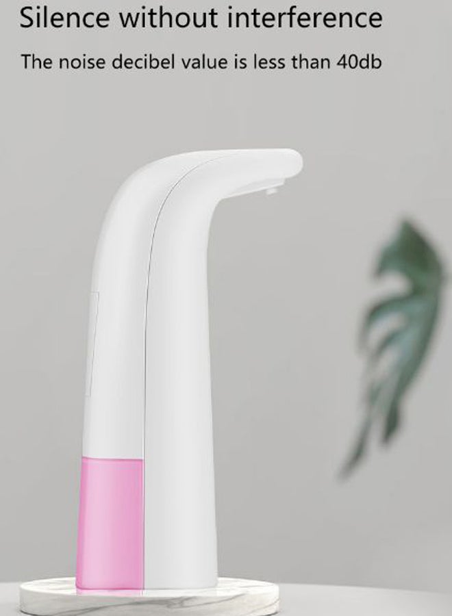 Automatic Induction Soap Dispenser White/Pink 22cm  - Image 2