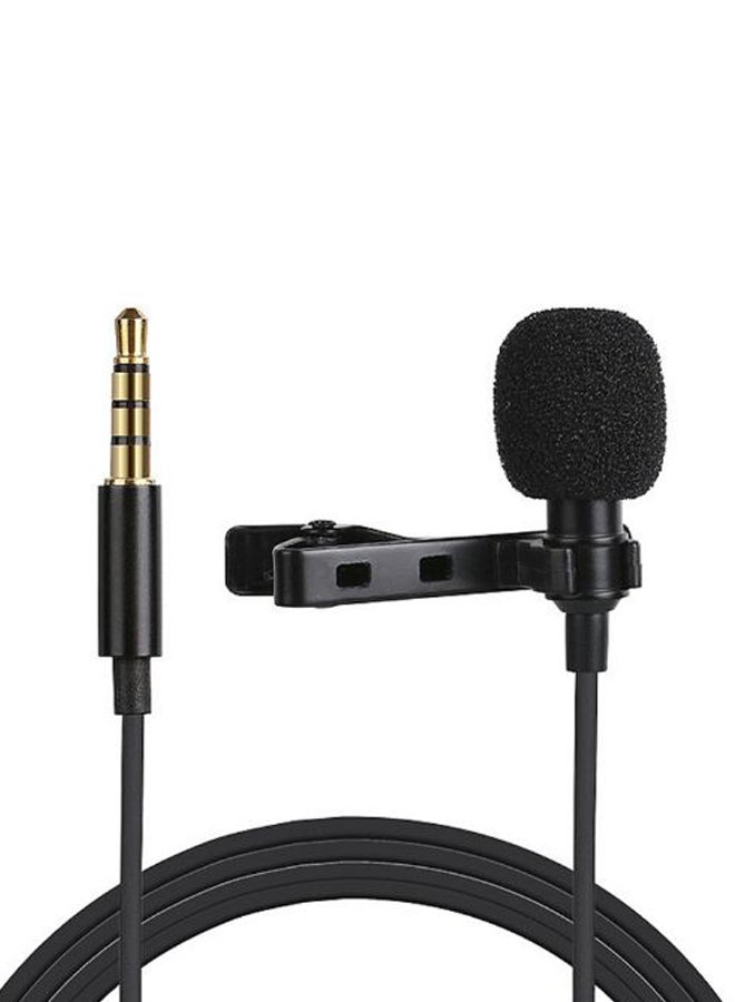 Portable Port Clip On Microphone DD1763 Black - Image 1