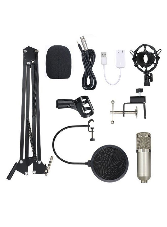 Audio Studio Recording Condenser Microphone Kit DD1954 Multicolour - Image 1