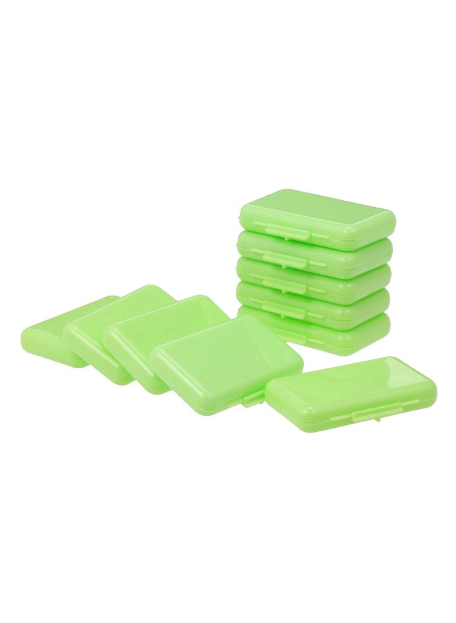 10-Piece Pain Relief Dental Wax Box Set Green