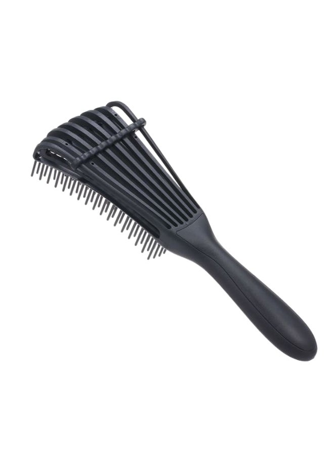 Eight Claw Anti Static Hair Comb Black