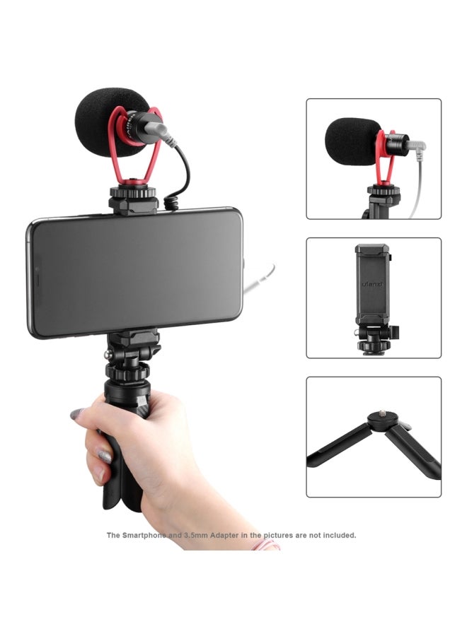360 Degree Metal Tripod Kit Black