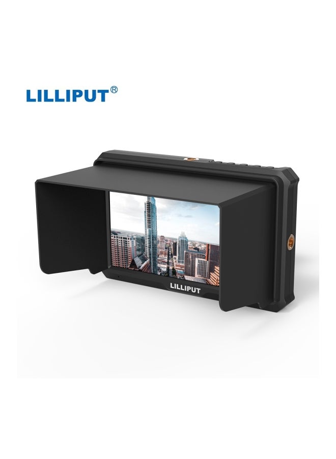 A5 Ips Camera Top Broadcast Monitor 5inch Black