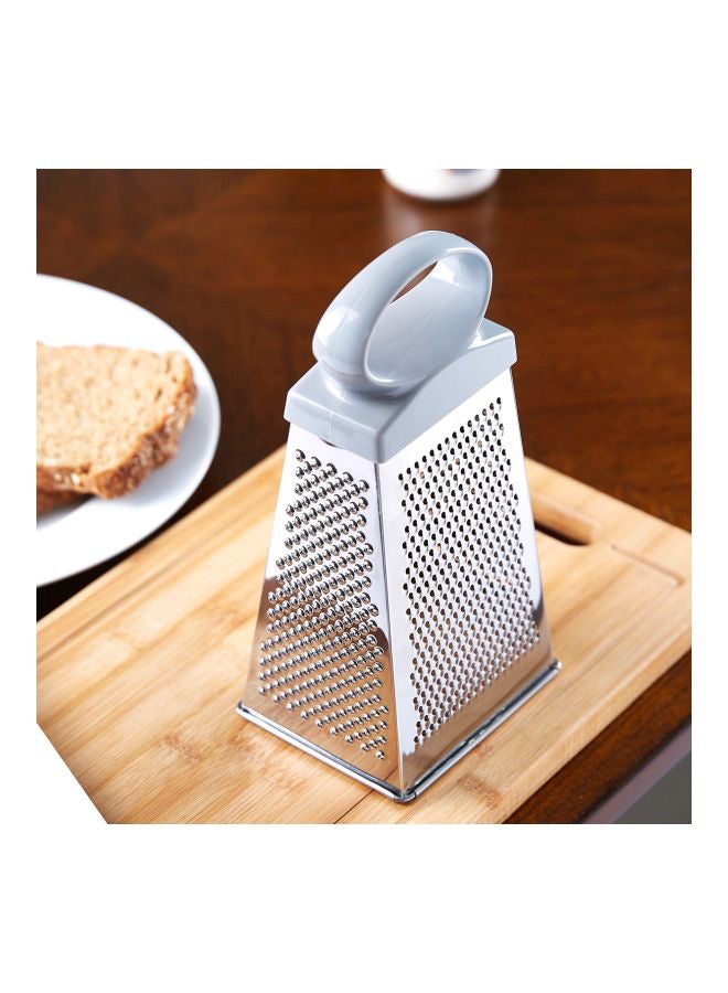 Home Box Stainless Steel Grater Silver/Grey 11.9x9.9x21.5centimeter - Image 2