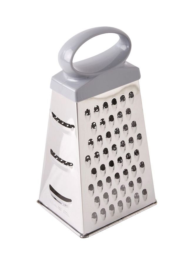 Home Box Stainless Steel Grater Silver/Grey 11.9x9.9x21.5centimeter - Image 1