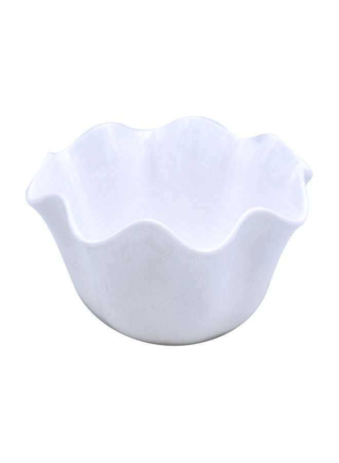 بن شيهون أبوعمر وعاء تقديم التحلية من البورسلين مع صينية تقديم من 13 قطعة أبيض 44x33Ø³Ù†ØªÙŠÙ…ØªØ± - Image 2