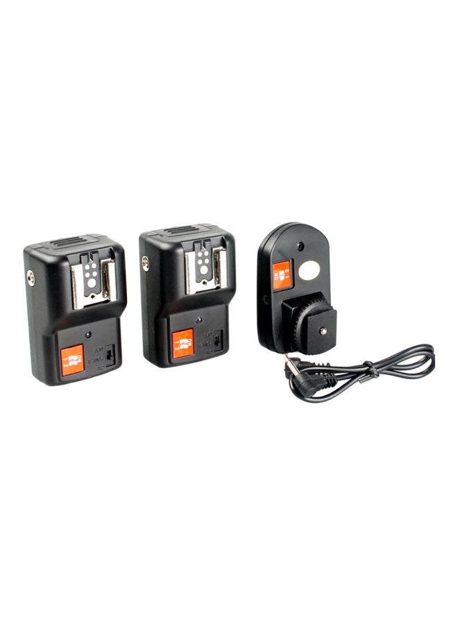 Wireless Remote Speedlite Flash Trigger Set Black  - Image 1