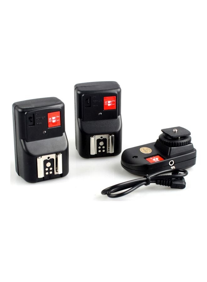 Wireless Remote Speedlite Flash Trigger Set Black  - Image 3