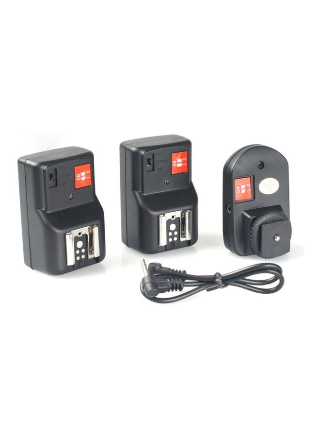 Wireless Remote Speedlite Flash Trigger Set Black  - Image 5