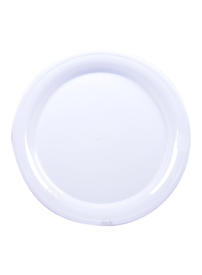 بن شيهون أبوعمر طبق دائري من الميلامين أبيض 40x3سم