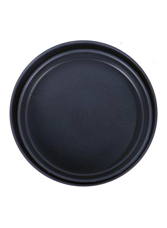 بن شيهون أبوعمر طقم أطباق خبز تيفال من قطعتين من مجموعة مونديال أحمر / أسود / أبيض - Image 2