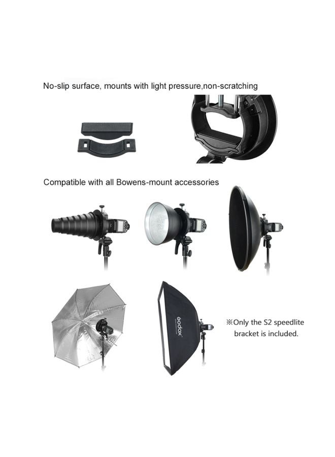 جودوكس حامل لضوء فلاش سبيدلايت من النوع S مزود بقاعدة تثبيت - Image 4