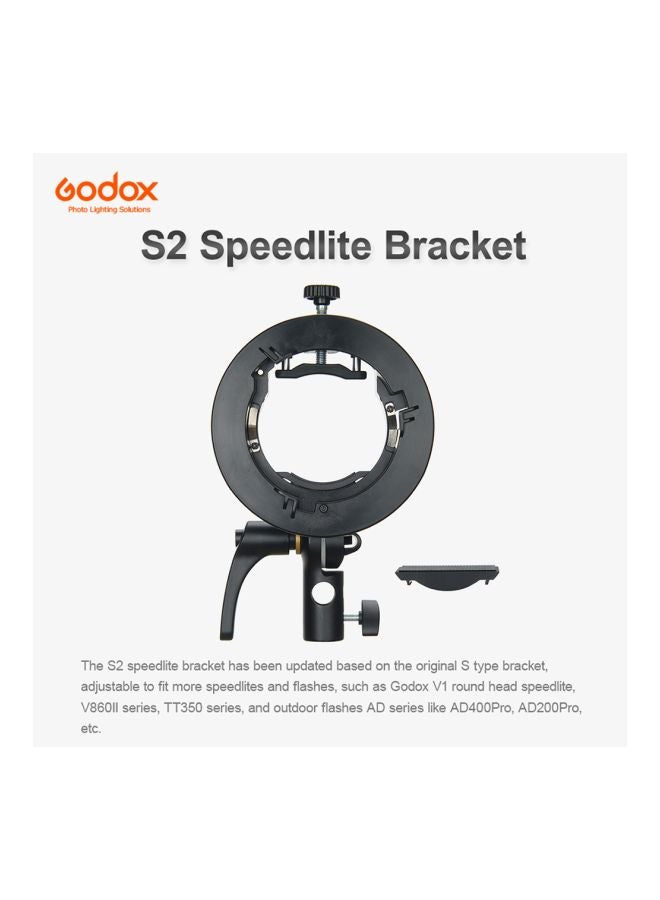 جودوكس حامل لضوء فلاش سبيدلايت من النوع S مزود بقاعدة تثبيت - Image 5