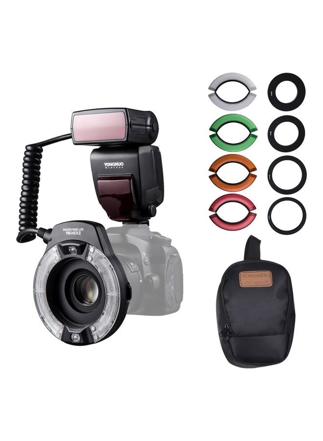 YONGNUO - Professional Macro Ring Flash Light Kit Black - Image 1