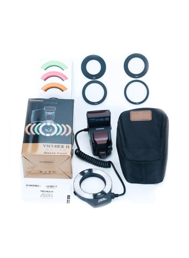 YONGNUO - Professional Macro Ring Flash Light Kit Black - Image 1