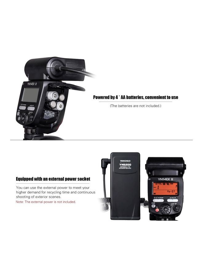 YONGNUO - Professional Macro Ring Flash Light Kit Black - Image 1
