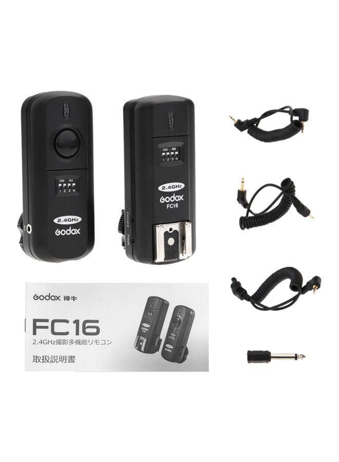 Godox Wireless Strobe Flash Trigger Black - Image 1