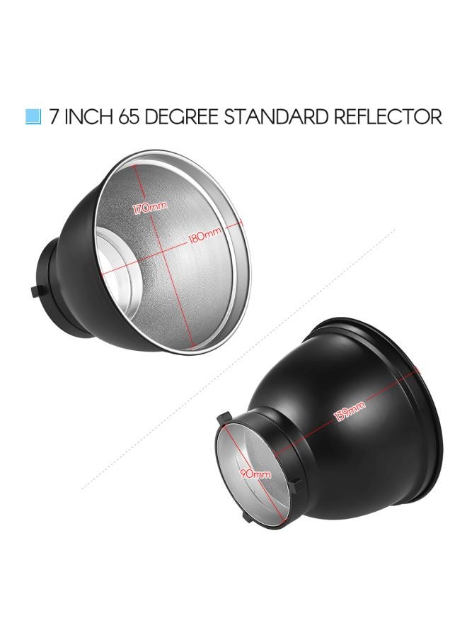 Generic - Handheld S-Type Flash Bracket Black/Silver - Image 1