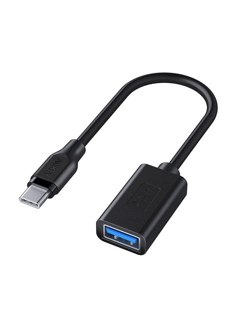 USB-A 3.0 To USB-C Adapter,CB-A26 Black