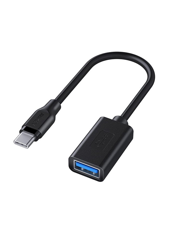 USB-A 3.0 To USB-C Adapter,CB-A26 Black