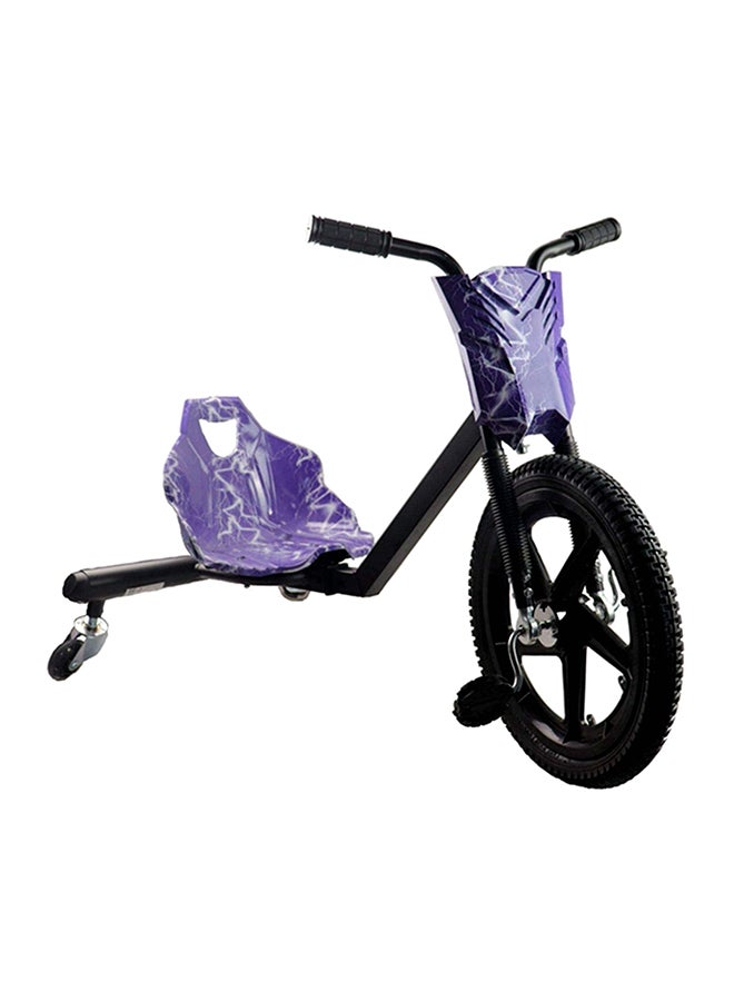3-Wheel Pedal Scooter Ride-On Scooter Purple