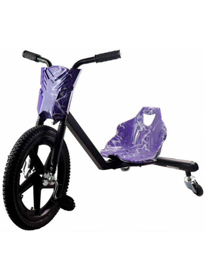 3-Wheel Pedal Scooter Ride-On Scooter Purple
