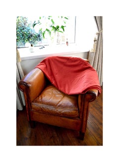 REGAL IN HOUSE 3-Piece Matt Velvet Bed Runner With Cushion Cover Set combination Rust Red  - Image 2