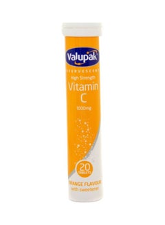 VALUPAK Effervescent Dietary Supplement 1000 Mg - 20 Capsules 