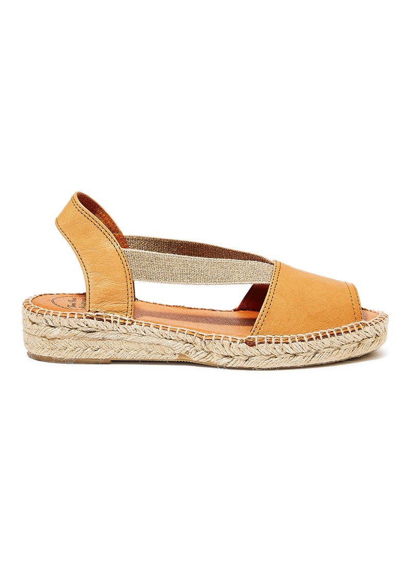 Toni Pons - Etna Leather Espadrille Sandals Brown - Image 1