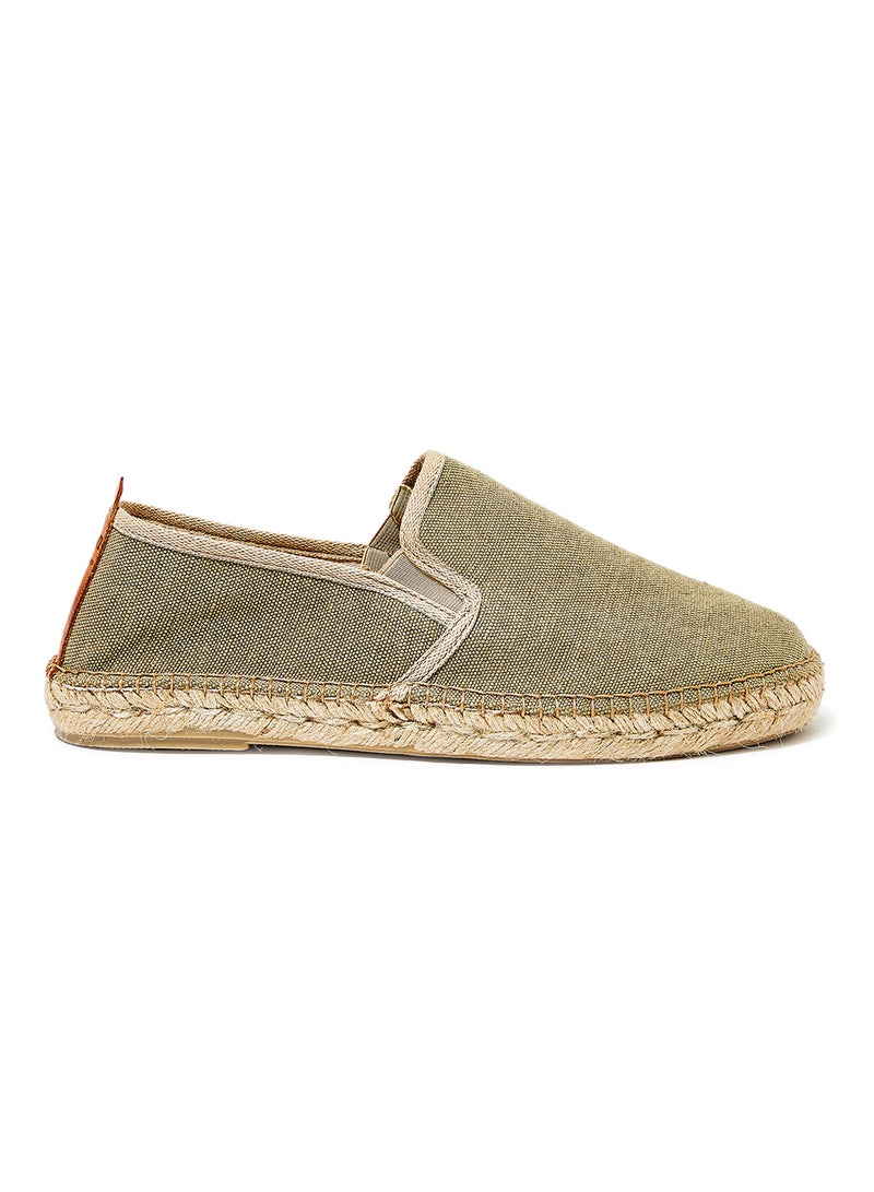 Cotton Blend Pull On Espadrille Brown - v1587878475/N36435532V_1