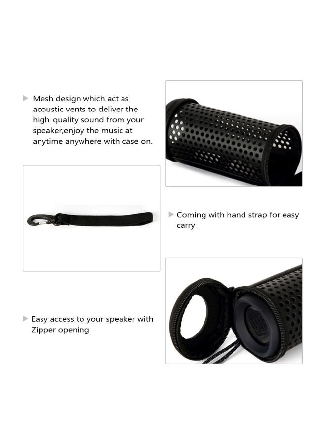 Protective Case Cover For JBL Flip 4 Black - Image 3