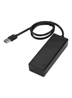 Generic 4-Port USB 3.0 Hub Black  - Image 2