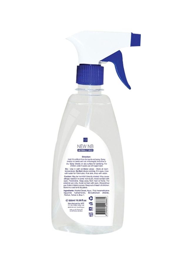 NEW NB All Purpose Anti Bacterial Disinfectant Spray Clear 500ml - Image 2