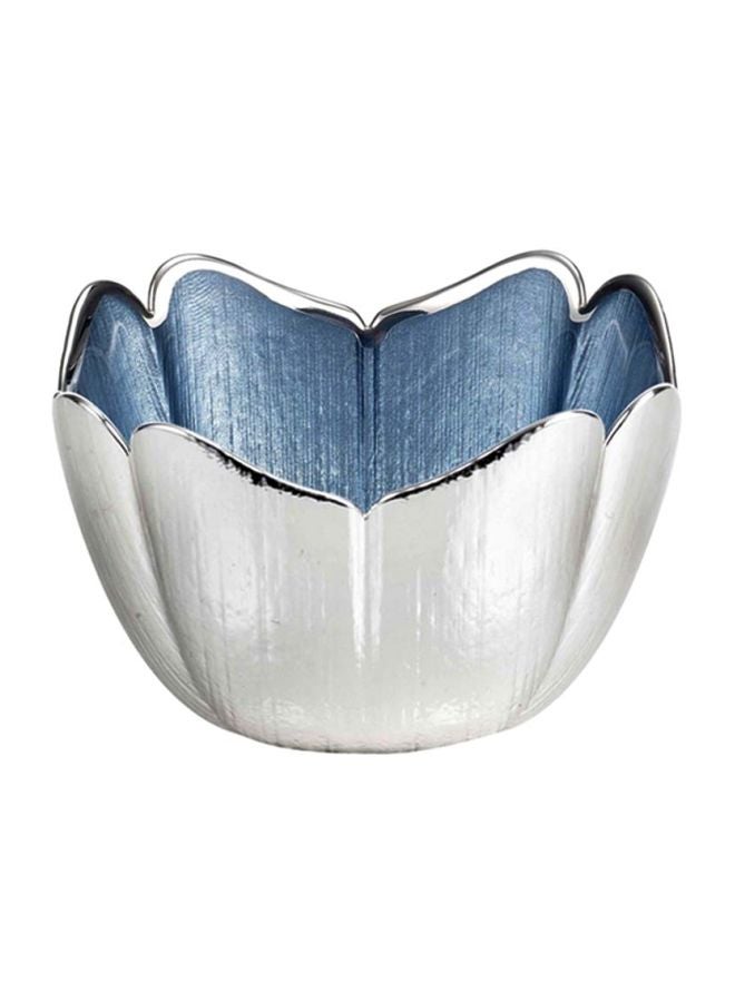 SARA Tulipano Glass Bowl Sky Blue 14x8.5cm 
