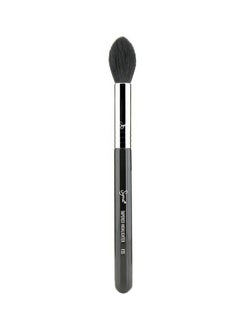 Sigma Beauty Tapered Highlighter Face Brush Black/Silver 