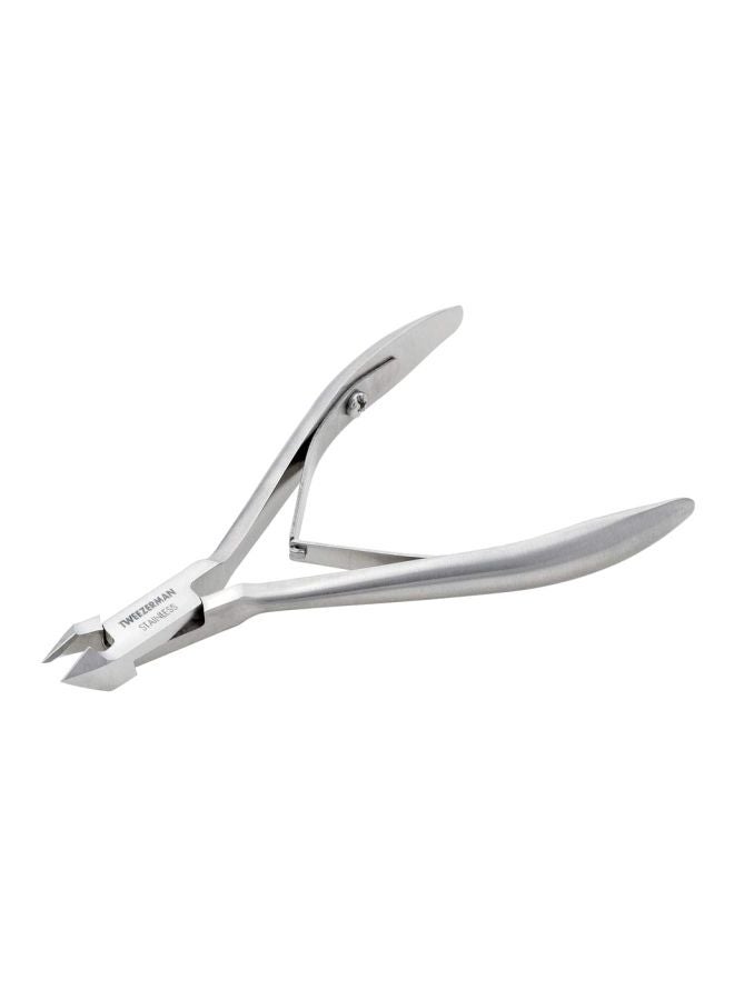 Tweezerman - Professional Rockhard Cuticle Nipper Silver - Image 1