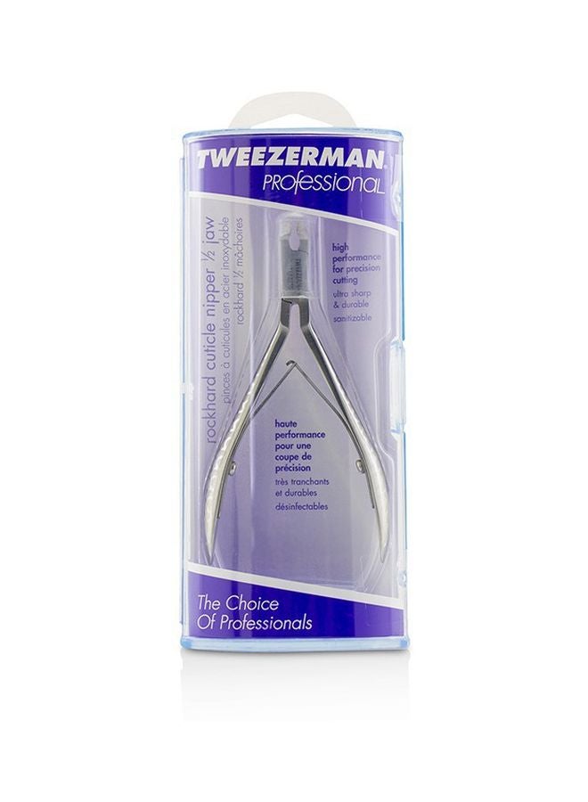 Tweezerman - Professional Rockhard Cuticle Nipper Silver - Image 1