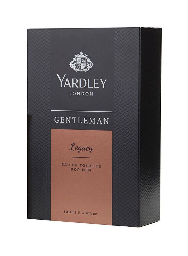Yardley Gentleman Legacy EDT 100ml - Image 2