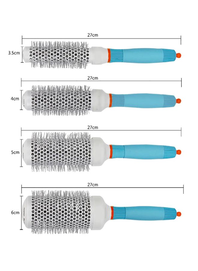 فرشاة شعر دائرية مجففة بالهواء متعدد الألوان - Image 2