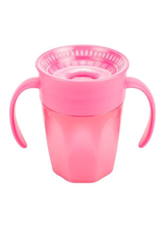 Dr. Brown’s Cheers 360 Spoutless Transition Cup Pink - Image 1
