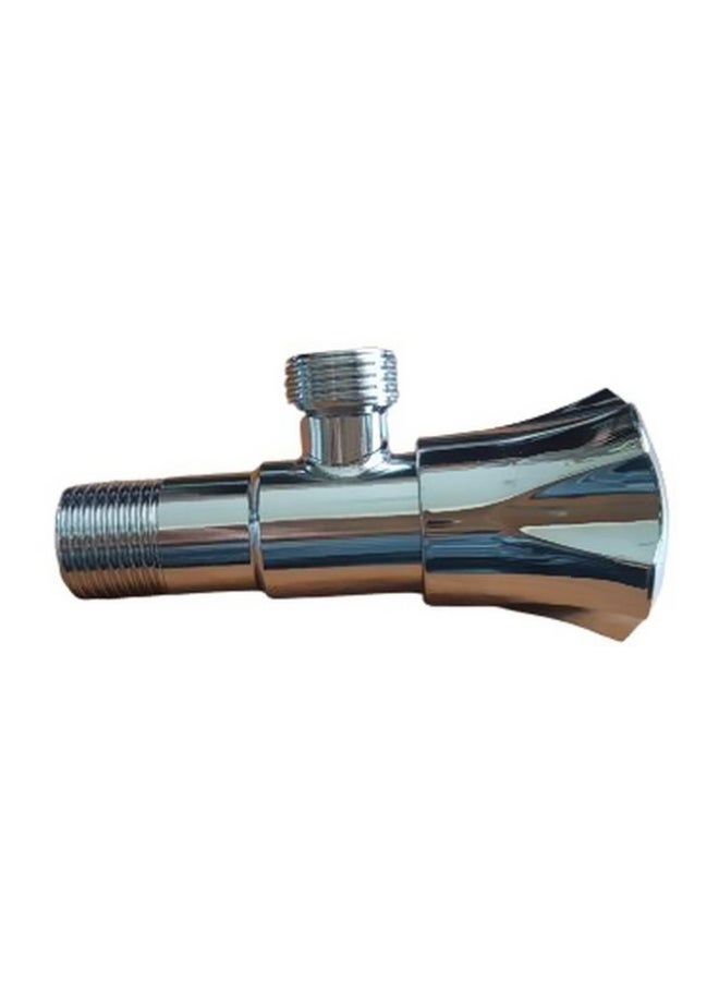 Angle Valve Silver 10centimeter - Image 1